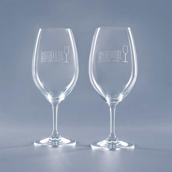 Riedel stemmed red wine glass with a 21.5 oz. capacity.... from ASI 62985 J. Charles