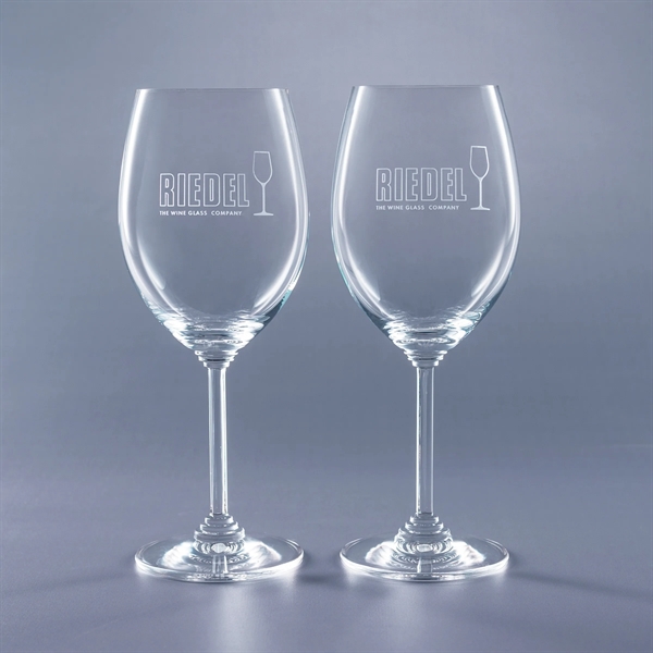 Set of two 21.25 oz. cabernet/merlot wine glasses with deep etch... from ASI 62985 J. Charles