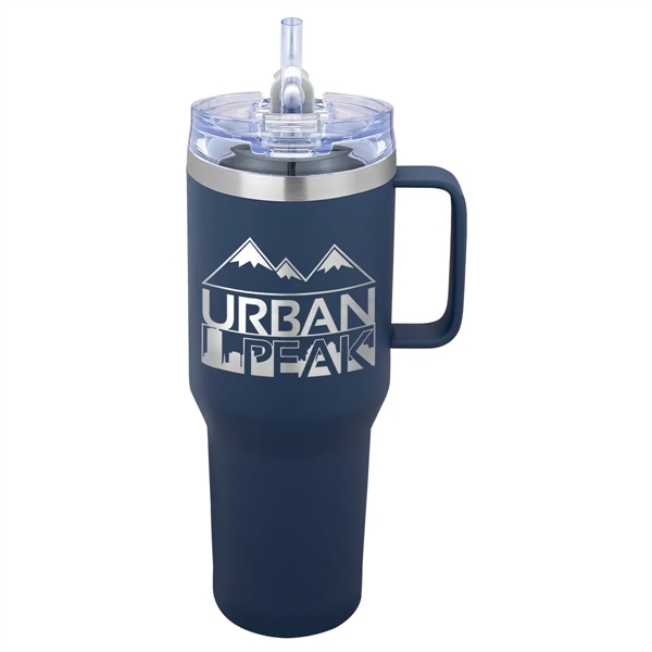 40 oz Urban Peak® Apex Ridge Vacuum Travel Mug... from ASI 89320 Starline USA Inc