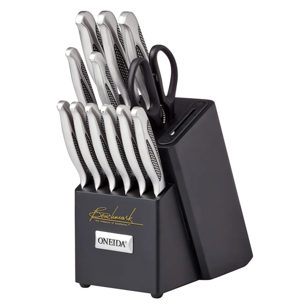 Oneida® 14 Piece Knife Set with Built-in Sharpener... from ASI 89320 Starline USA Inc