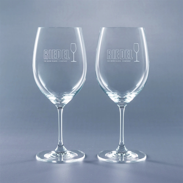Set of two 21.5 oz. wine glasses made of 24% lead... from ASI 62985 J. Charles