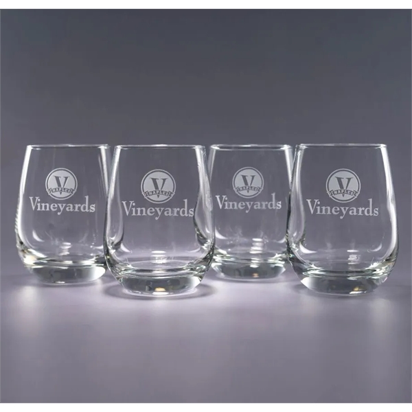 Tangent stemless wine glass  with a 15.5 oz. capacity.... from ASI 62985 J. Charles