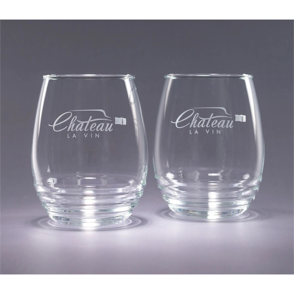 Deco stemless wine glass with a 17 oz. capacity.... from ASI 62985 J. Charles