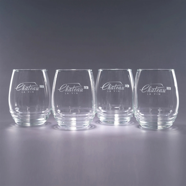 Deco stemless wine glass with a 17 oz. capacity.... from ASI 62985 J. Charles