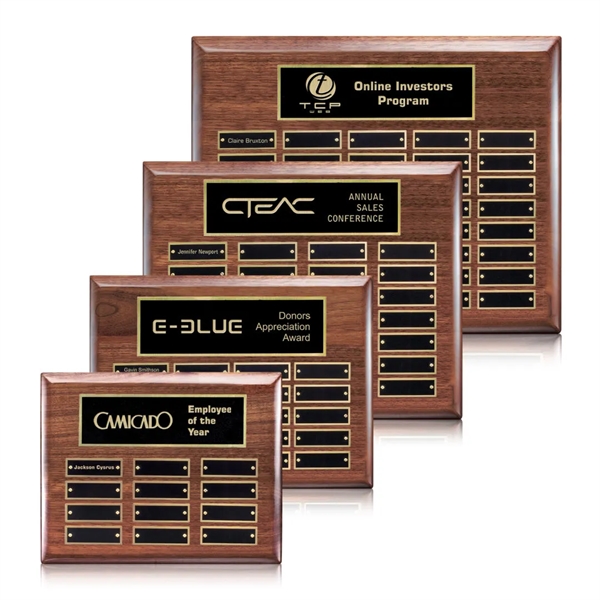 High Gloss Walnut Plaque... from ASI 84592 St Regis Group / St Regis