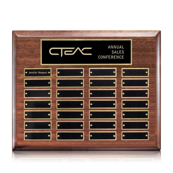 High Gloss Walnut Plaque... from ASI 84592 St Regis Group / St Regis