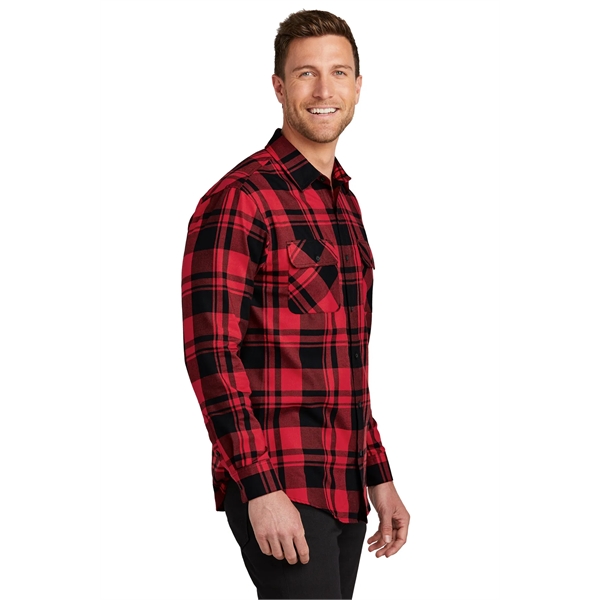 Port Authority Plaid Flannel Shirt.... from ASI 84863 SanMar