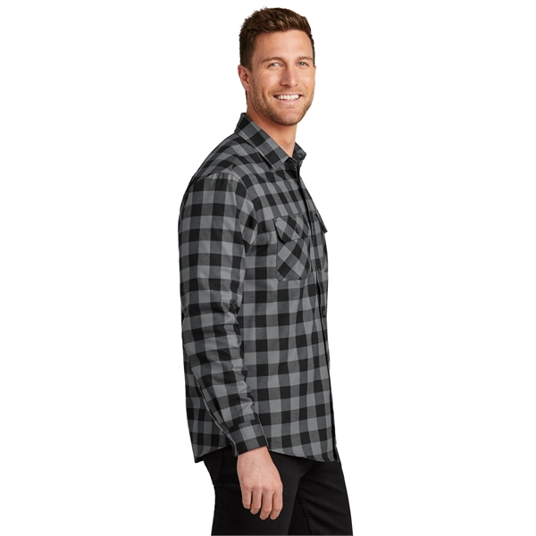 Port Authority Plaid Flannel Shirt.... from ASI 84863 SanMar