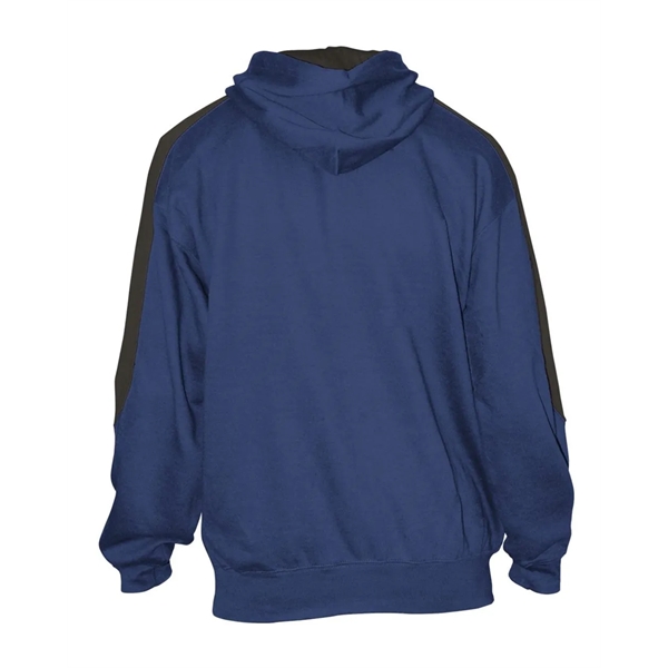 Sweatshirt made of 60/40 ring-spun cotton/polyester with a two-ply hood featuring... from ASI 84358 S&S Activewear