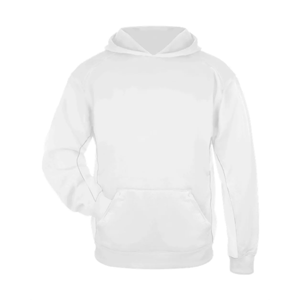 Youth moisture-management pullover hooded sweatshirt. Blank product.... from ASI 84358 S&S Activewear