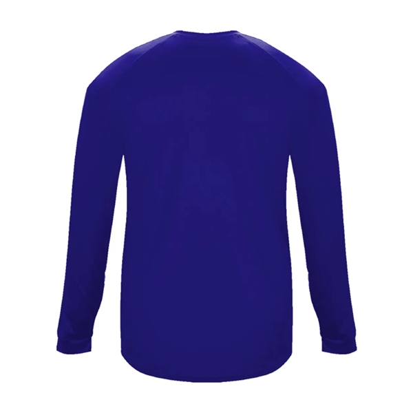 Ultimate long sleeve tee with antimicrobial and moisture-wicking fabric with sun... from ASI 84358 S&S Activewear