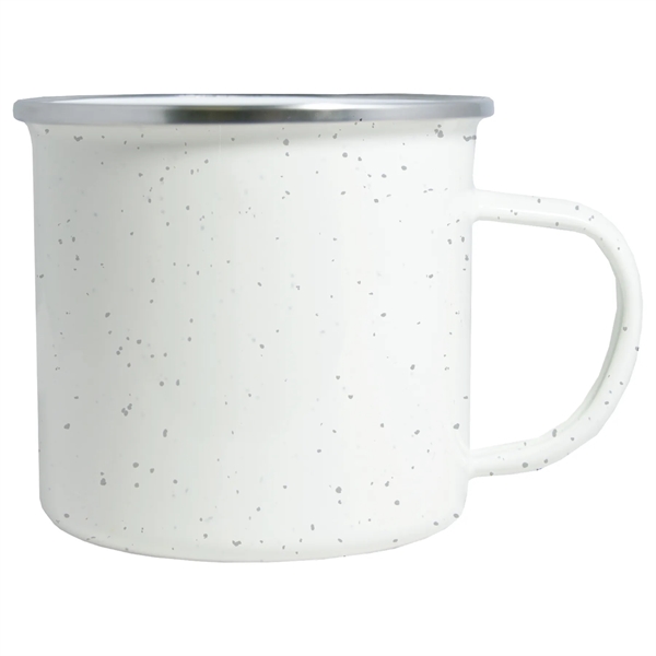 17 oz. Campfire mug; made of premium quality enamel steel... from ASI 80060 VisionUSA