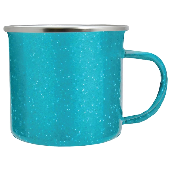 17 oz. Campfire mug; made of premium quality enamel steel... from ASI 80060 VisionUSA