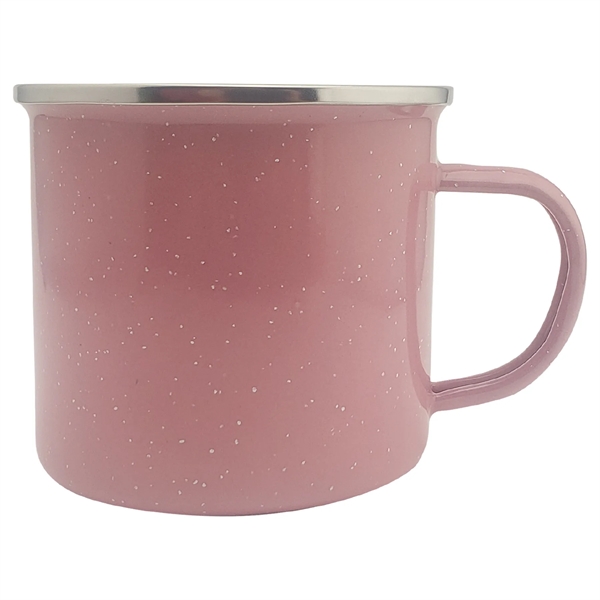 17 oz. Campfire mug; made of premium quality enamel steel... from ASI 80060 VisionUSA