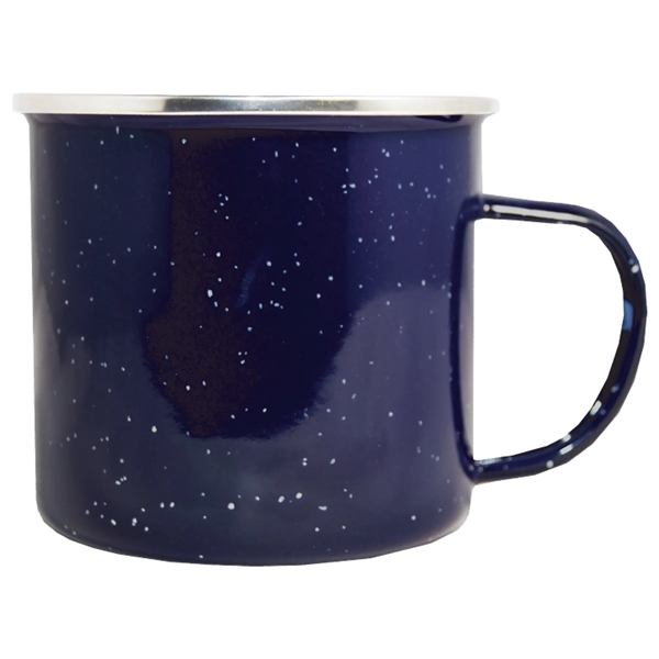 17 oz. Campfire mug; made of premium quality enamel steel... from ASI 80060 VisionUSA