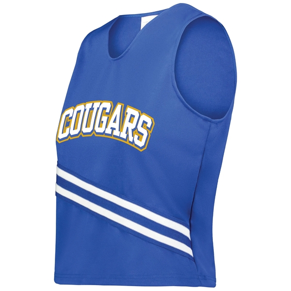 Girls Cheer Squad Shell with 100% polyester double knit.... from ASI 37461 Augusta Sportswear
