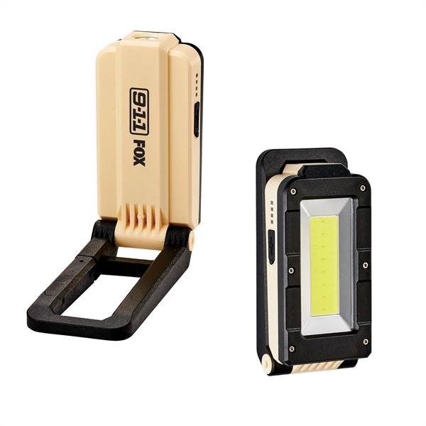 5" long COB rechargeable worklight and flashlight combination. It can kick... from ASI 46170 Compass Industries Inc