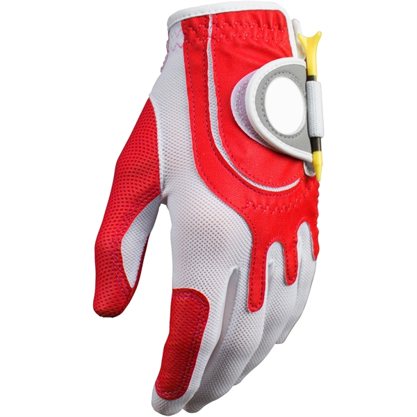 Women's golf glove with a ball marker.... from ASI 57653 Gold Bond