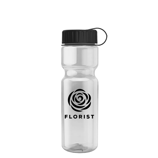 28 oz Transparent Sports Bottle with tethered lid.... from ASI 55990 Garyline