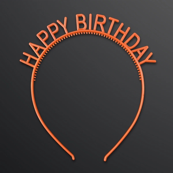 Happy Birthday Headbands; Blank Pricing... from ASI 34194 ALightPromos