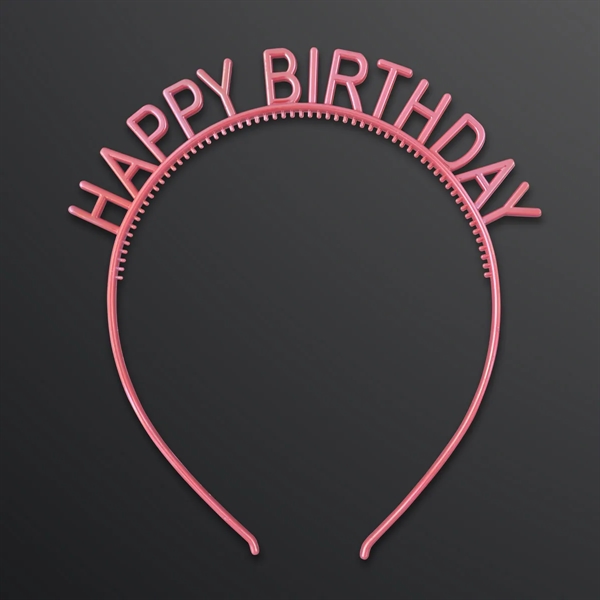 Happy Birthday Headbands; Blank Pricing... from ASI 34194 ALightPromos
