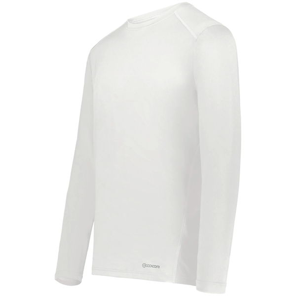Essential Long Sleeve Tee specially designed to distribute moisture quickly throughout... from ASI 37461 Augusta Sportswear / Holloway Sportswear