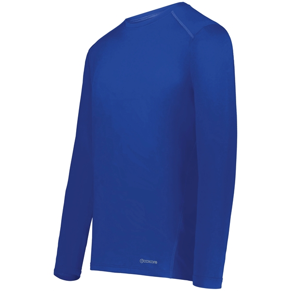 Essential Long Sleeve Tee specially designed to distribute moisture quickly throughout... from ASI 37461 Augusta Sportswear / Holloway Sportswear