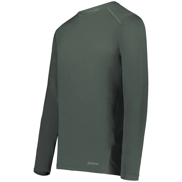Essential Long Sleeve Tee specially designed to distribute moisture quickly throughout... from ASI 37461 Augusta Sportswear / Holloway Sportswear