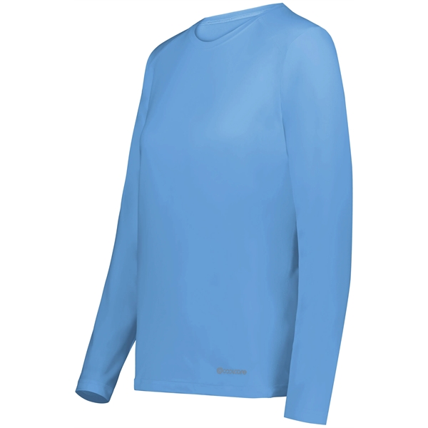 Ladies Essential Long Sleeve Tee Powered by Coolcore® is designed to... from ASI 37461 Augusta Sportswear / Holloway Sportswear