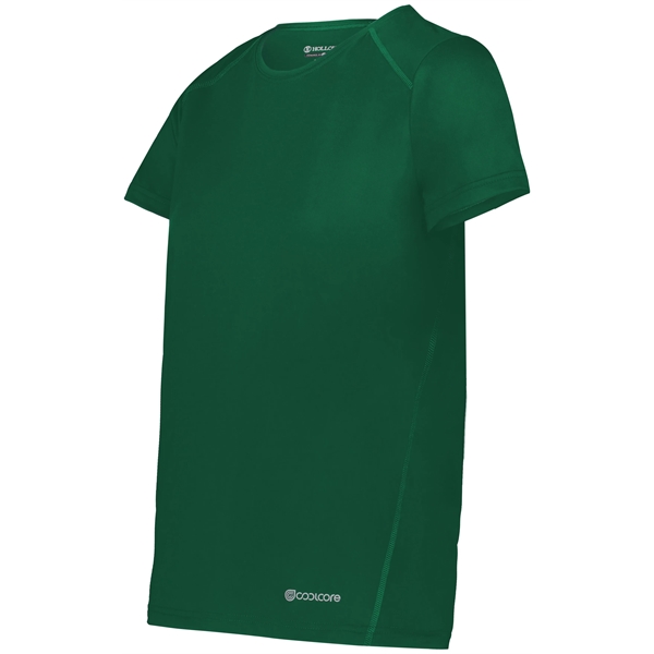 Ladies Essential Tee distributes moisture throughout the body and provides UPF... from ASI 37461 Augusta Sportswear / Holloway Sportswear