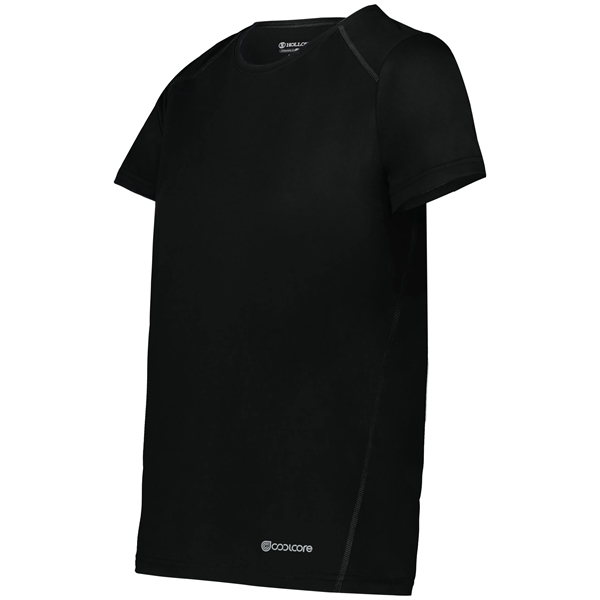 Ladies Essential Tee distributes moisture throughout the body and provides UPF... from ASI 37461 Augusta Sportswear / Holloway Sportswear