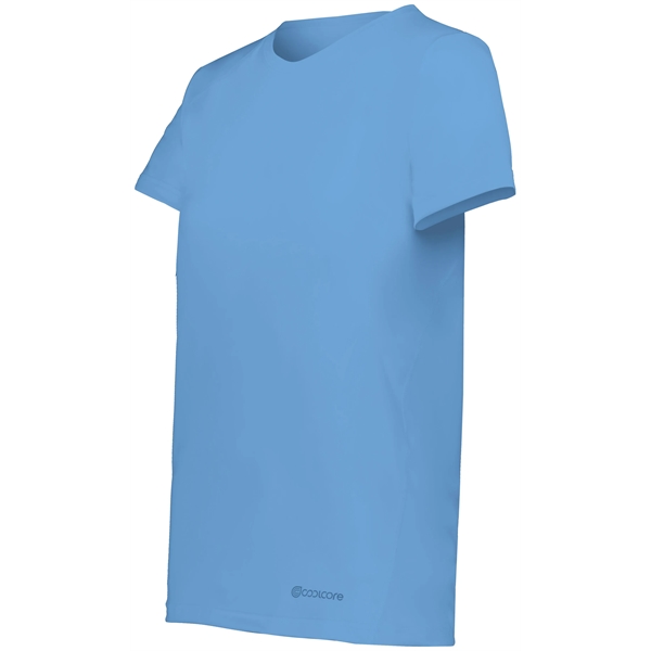 Ladies Essential Tee distributes moisture throughout the body and provides UPF... from ASI 37461 Augusta Sportswear / Holloway Sportswear