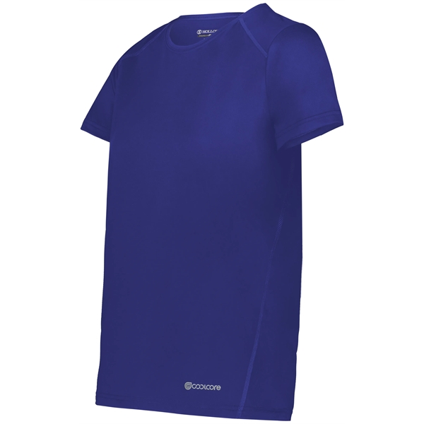 Ladies Essential Tee distributes moisture throughout the body and provides UPF... from ASI 37461 Augusta Sportswear / Holloway Sportswear