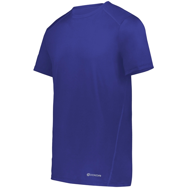 Youth Essential Tee Powered by Coolcore®  is specially designed to... from ASI 37461 Augusta Sportswear / Holloway Sportswear
