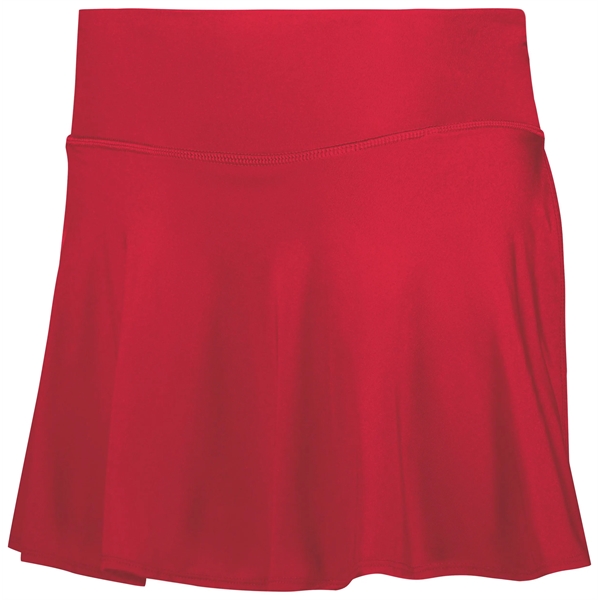Girls Skort Powered by Coolcore® with 4-way stretch properties.... from ASI 37461 Augusta Sportswear / Holloway Sportswear