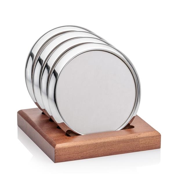 Our exquisite Danville VividPrint™ Coaster on Porterfield Base is the perfect... from ASI 84592 St Regis Group / St Regis Crystal