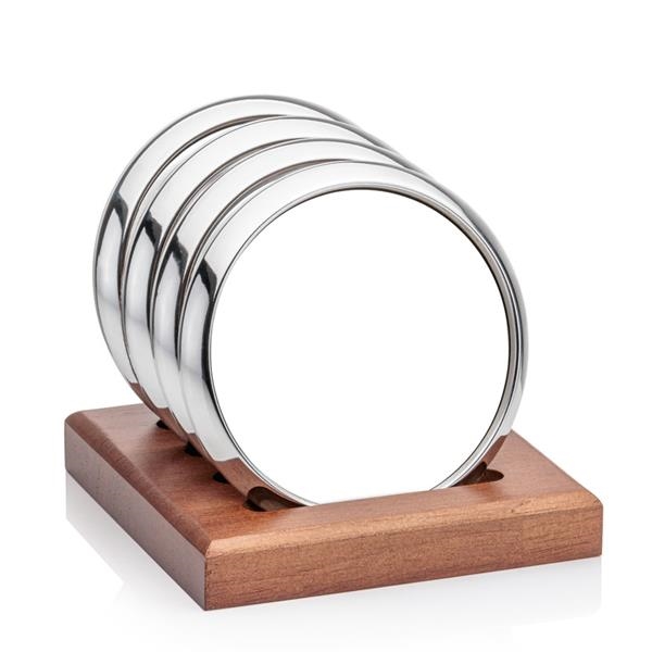 Our exquisite Danville VividPrint™ Coaster on Porterfield Base is the perfect... from ASI 84592 St Regis Group / St Regis Crystal