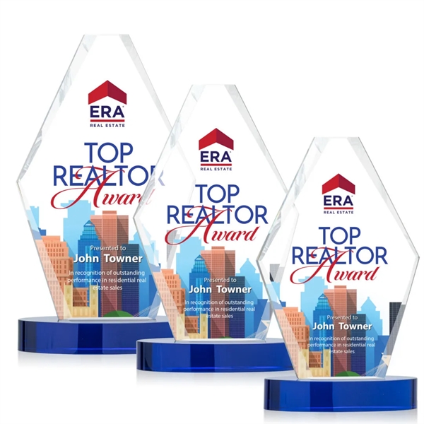 The Starfire Crystal Redding VividPrint™ Award takes on a beautiful hexagonal... from ASI 84592 St Regis Group / St Regis