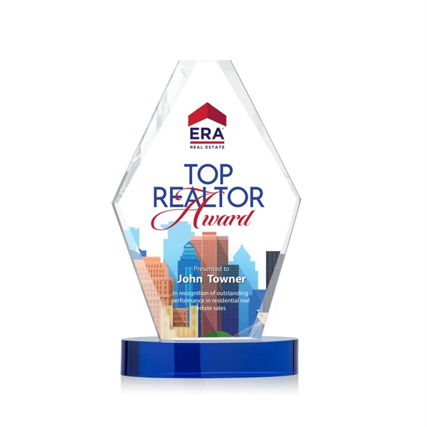 The Starfire Crystal Redding VividPrint™ Award takes on a beautiful hexagonal... from ASI 84592 St Regis Group / St Regis