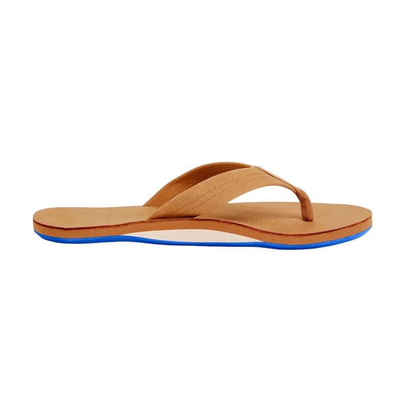 Men's flip-flops with arch support, memory foam footbeds and boat-safe outsoles.... from ASI 61125 Hit Promotional Products