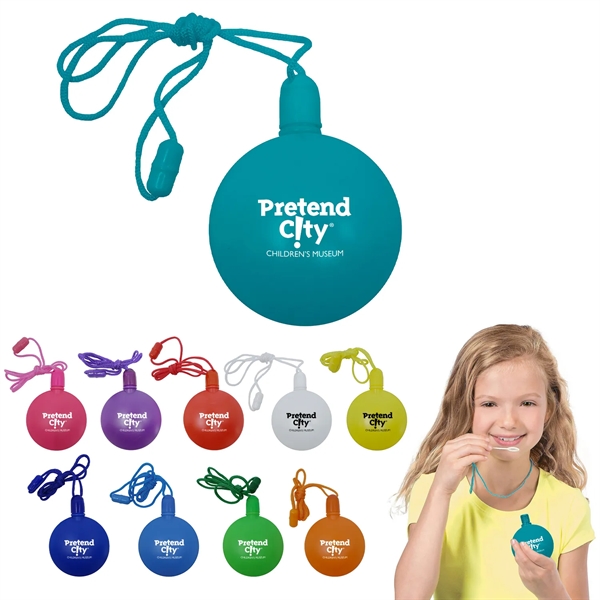 Bottle of bubbles on a breakaway neck cord.... from ASI 52710 Lincoln Line