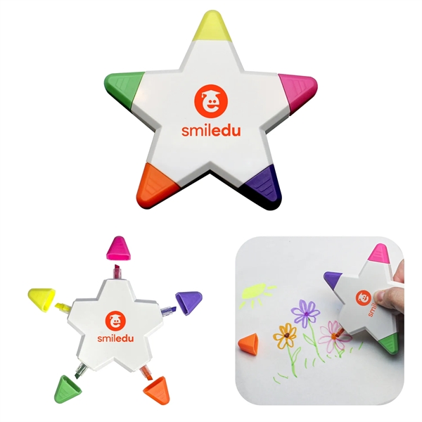 Star shaped highlighter.... from ASI 52710 Lincoln Line
