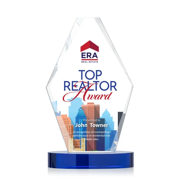 The Starfire Crystal Redding VividPrint™ Award takes on a beautiful hexagonal... from ASI 84592 St Regis Group / St Regis