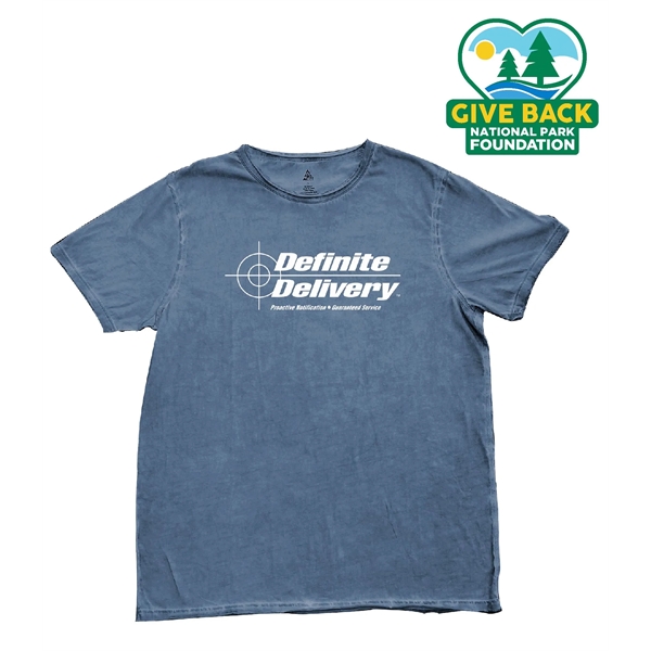 Adult Dirty Wash Raw Edge T-shirt... from ASI 44900 NC Custom (CI/Lanco) / ACE USA