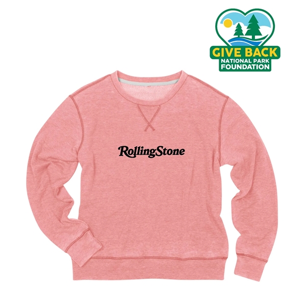 Ladies Burnout Wash Sweatshirt... from ASI 44900 NC Custom (CI/Lanco) / ACE USA