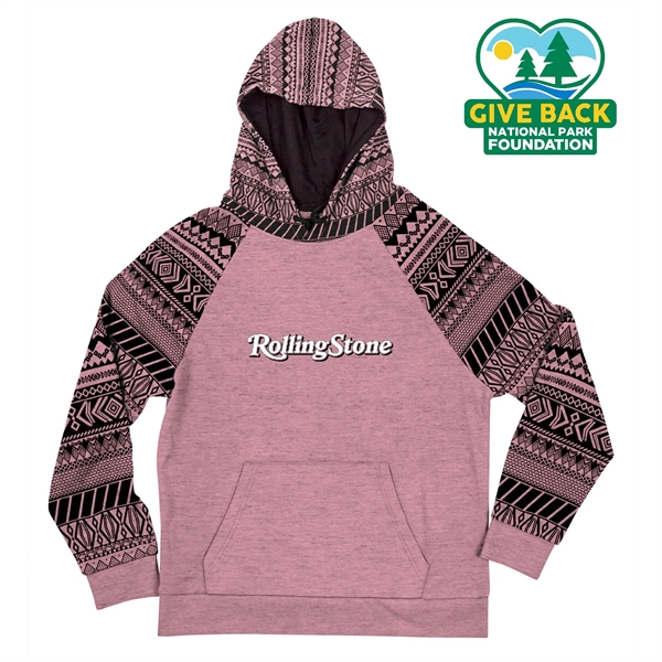 Adult Pattern Blocked Cotton Hoodie... from ASI 44900 NC Custom (CI/Lanco) / ACE USA