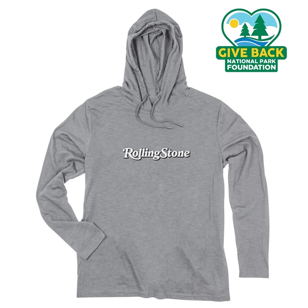 Adult Adult Long Sleeve Slub Hooded T-Shirt... from ASI 44900 NC Custom (CI/Lanco) / ACE USA