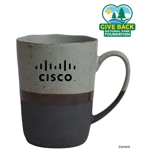 Rustic 3-Tone Porcelain Mug... from ASI 44900 NC Custom (CI/Lanco) / ACE USA