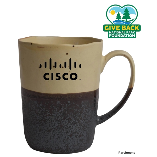 Rustic 3-Tone Porcelain Mug... from ASI 44900 NC Custom (CI/Lanco) / ACE USA