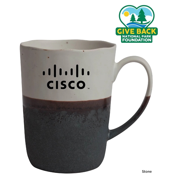 Rustic 3-Tone Porcelain Mug... from ASI 44900 NC Custom (CI/Lanco) / ACE USA